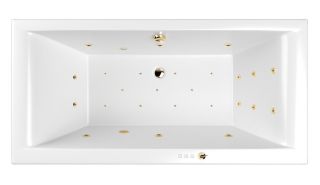 Гидромассажная ванна Whitecross Savia Duo 0103.170080.100.ULTRA.GL 170x80см Ultra золото